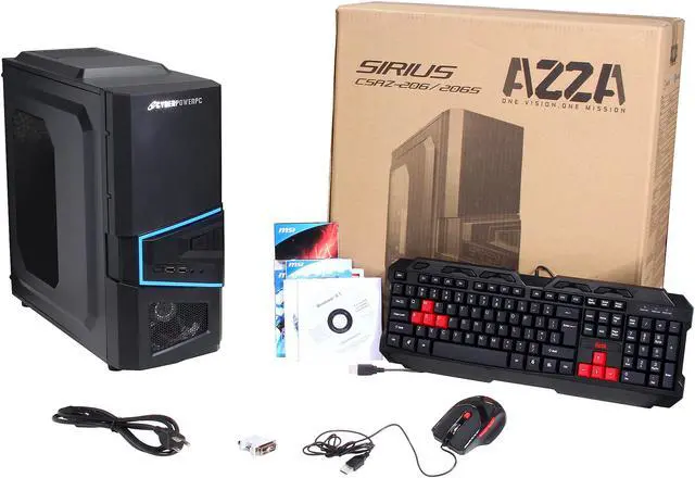 Alt view image 10 of 10 - CyberpowerPC Desktop PC Gamer Ultra 2175 AMD FX-Series FX-8100 8GB DDR3 500GB HDD AMD Radeon R7 250 2GB Windows 8.1 64-bit