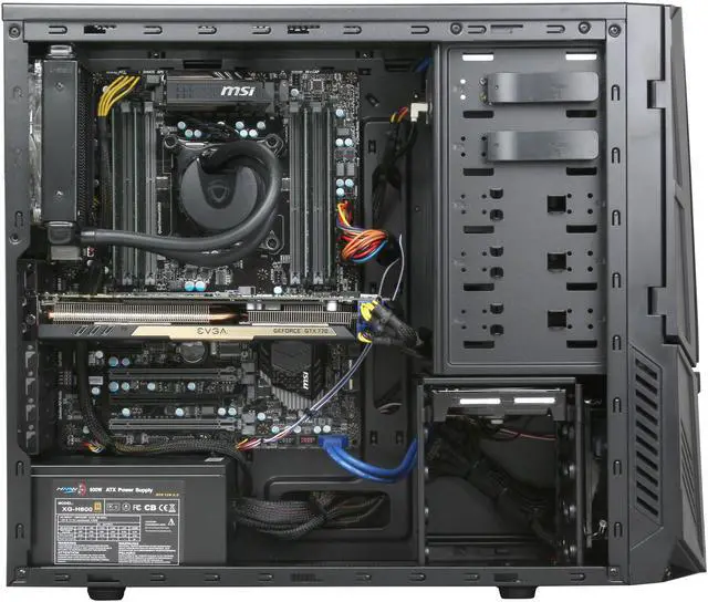 Alt view image 6 of 11 - CyberpowerPC Desktop PC Gamer Xtreme (GX1386LQ) Intel Core i7-4820K 16GB DDR3 2TB HDD NVIDIA GeForce GTX 770 Windows 8.1 64-bit