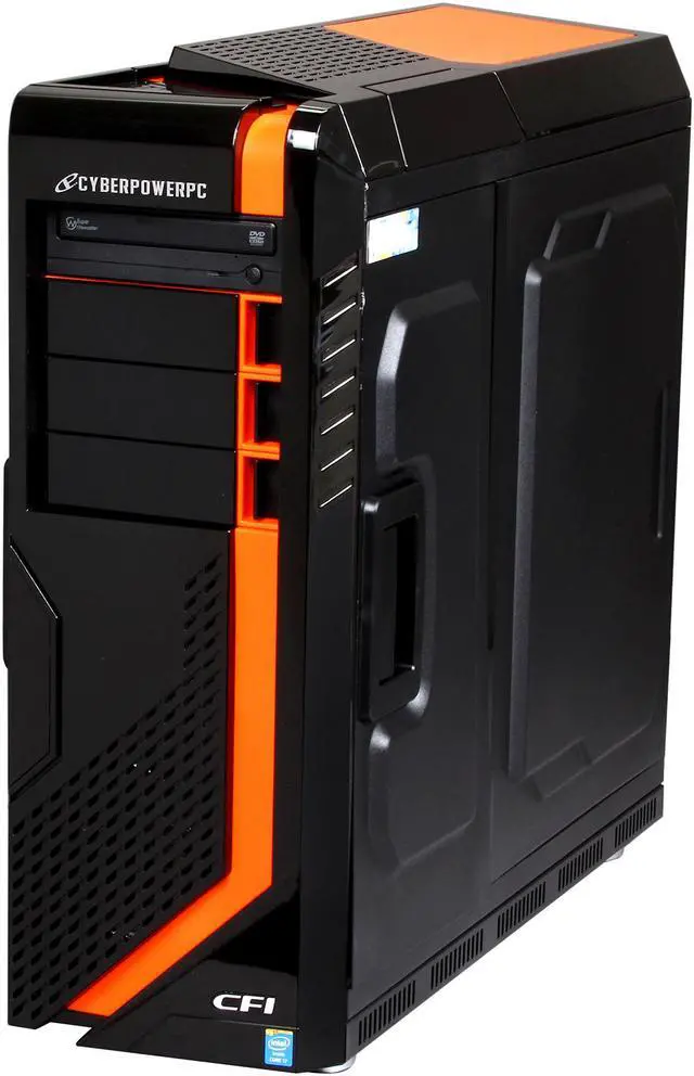 Alt view image 4 of 14 - CyberpowerPC Desktop PC Zeus EVO Thunder ZET350LQ Intel Core i7-4770K 16GB DDR3 2TB HDD AMD Radeon R9 270X Windows 8.1 64-Bit