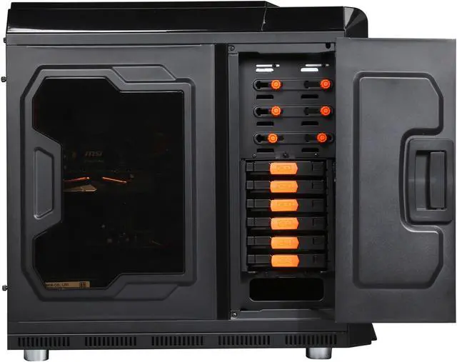 Alt view image 7 of 14 - CyberpowerPC Desktop PC Zeus EVO Thunder ZET350LQ Intel Core i7-4770K 16GB DDR3 2TB HDD AMD Radeon R9 270X Windows 8.1 64-Bit