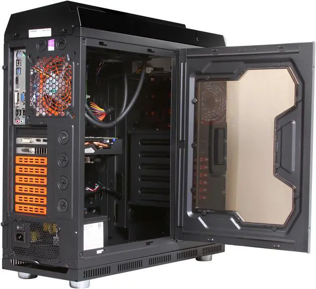 Alt view image 8 of 14 - CyberpowerPC Desktop PC Zeus EVO Thunder ZET350LQ Intel Core i7-4770K 16GB DDR3 2TB HDD AMD Radeon R9 270X Windows 8.1 64-Bit