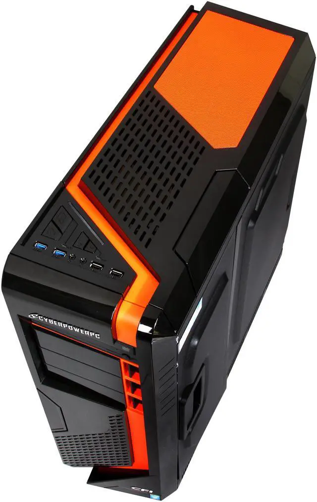 Alt view image 11 of 14 - CyberpowerPC Desktop PC Zeus EVO Thunder ZET350LQ Intel Core i7-4770K 16GB DDR3 2TB HDD AMD Radeon R9 270X Windows 8.1 64-Bit