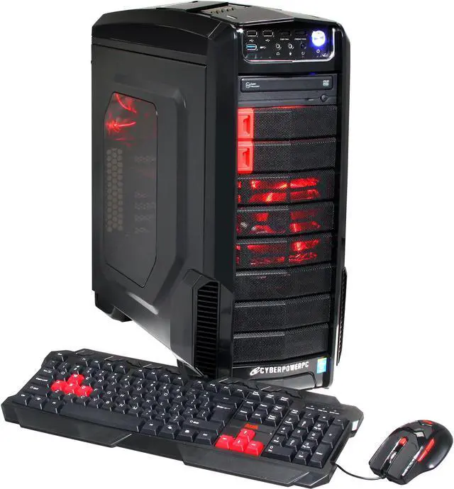 Main image of CyberpowerPC Desktop PC Gamer Xtreme GXH525LQ Intel Core i7-4770K 8GB DDR3 2TB HDD AMD Radeon R9 290 4GB Windows 8.1 64bit