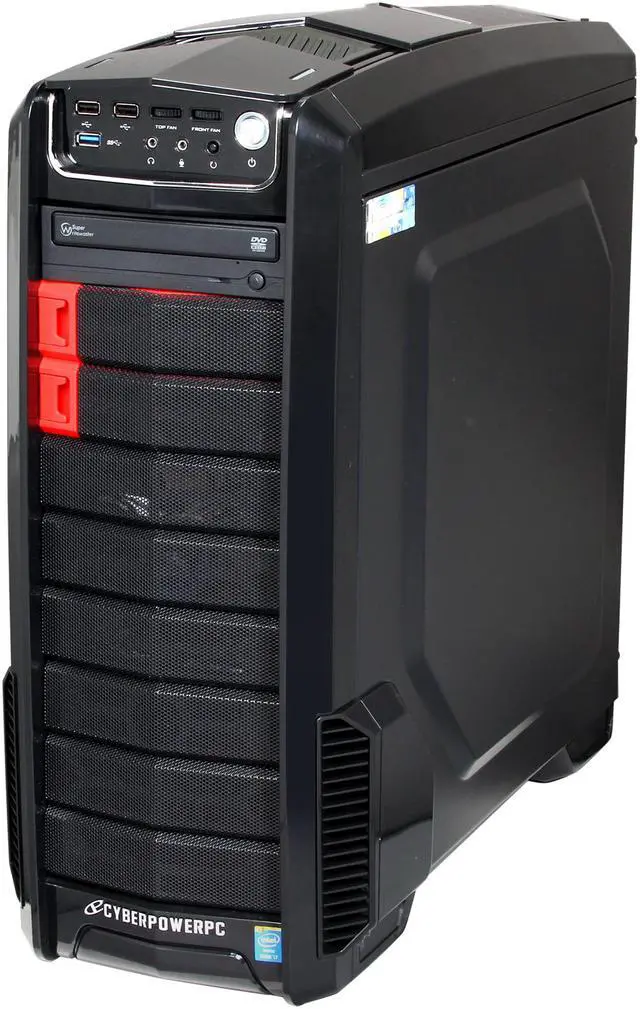 Alt view image 3 of 11 - CyberpowerPC Desktop PC Gamer Xtreme GXH525LQ Intel Core i7-4770K 8GB DDR3 2TB HDD AMD Radeon R9 290 4GB Windows 8.1 64bit