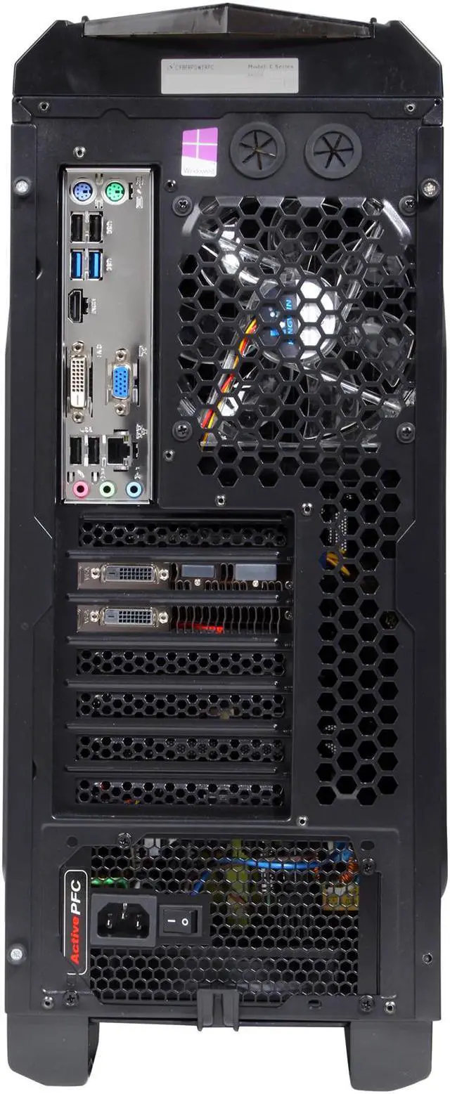Alt view image 9 of 11 - CyberpowerPC Desktop PC Gamer Xtreme GXH525LQ Intel Core i7-4770K 8GB DDR3 2TB HDD AMD Radeon R9 290 4GB Windows 8.1 64bit