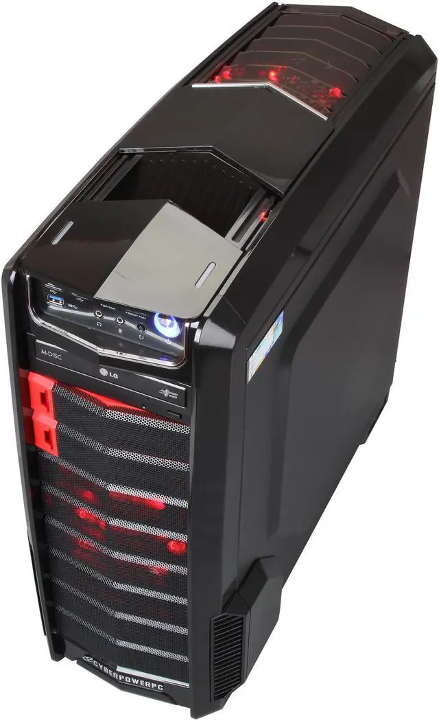 Alt view image 8 of 10 - CyberpowerPC Desktop PC Mega Miner A200X (MMA200X) AMD FX-Series FX-6300 8GB DDR3 1TB HDD AMD Radeon R9 280X Windows 8.1 64-Bit
