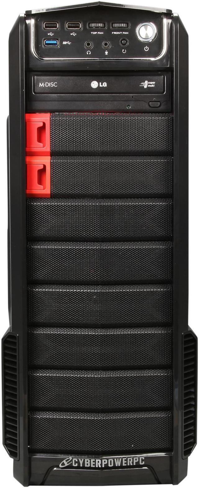 Alt view image 2 of 10 - CyberpowerPC Desktop PC Gamer Ultra 2195 AMD FX-Series FX-4300 8GB DDR3 1TB HDD NVIDIA GeForce GTX 750 1GB Windows 7 Home Premium 64-Bit