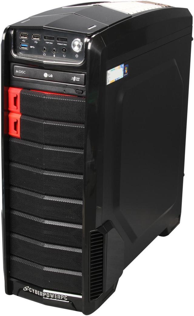 Alt view image 3 of 10 - CyberpowerPC Desktop PC Gamer Ultra 2195 AMD FX-Series FX-4300 8GB DDR3 1TB HDD NVIDIA GeForce GTX 750 1GB Windows 7 Home Premium 64-Bit