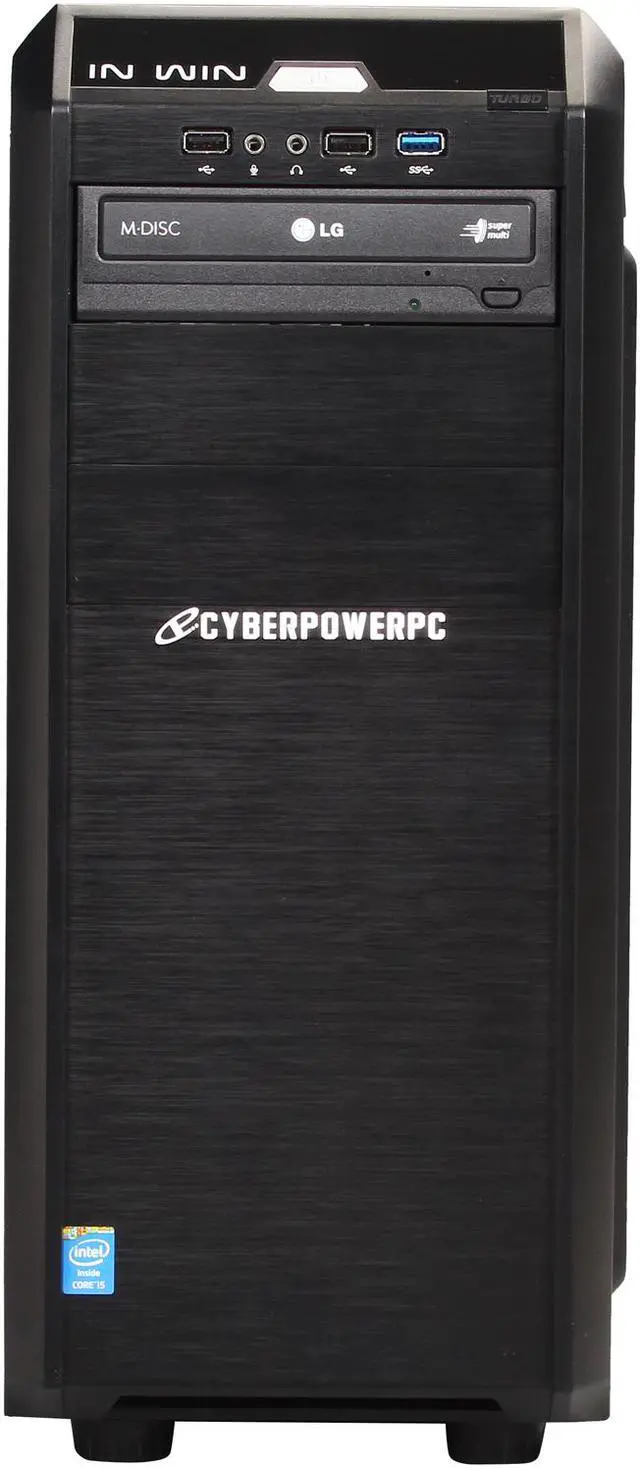 Alt view image 2 of 10 - CyberpowerPC Desktop PC Stealth Ronin 250 Intel Core i5-4690 8GB DDR3 2TB HDD NVIDIA GeForce GTX 750 Ti 2GB Windows 8.1 64-Bit