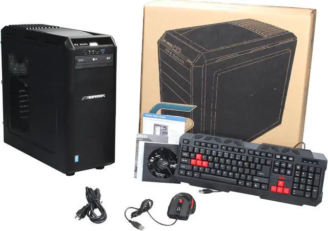 Alt view image 10 of 10 - CyberpowerPC Desktop PC Stealth Ronin 250 Intel Core i5-4690 8GB DDR3 2TB HDD NVIDIA GeForce GTX 750 Ti 2GB Windows 8.1 64-Bit