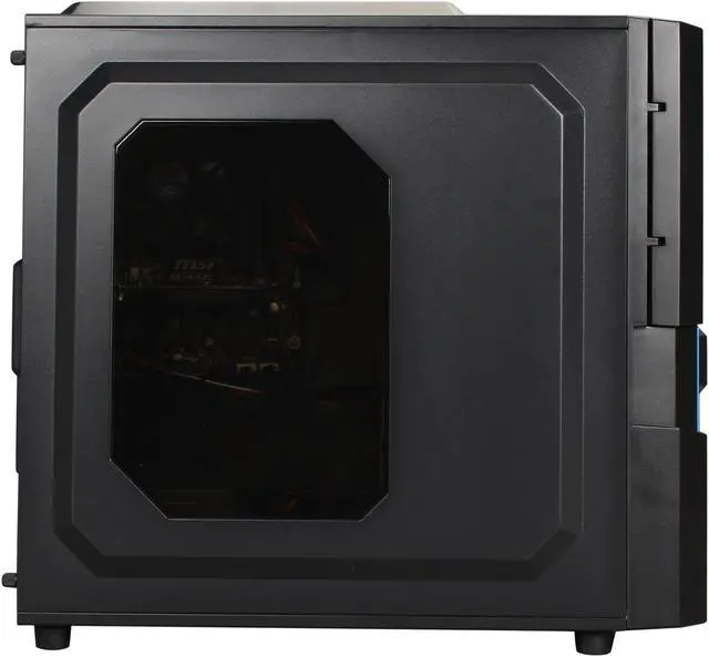 Alt view image 4 of 10 - CyberpowerPC Desktop PC Gamer Xtreme H125 Intel Pentium G3240 8GB DDR3 500GB HDD NVIDIA GeForce GT 610 1GB Windows 7 Home Premium 64-Bit