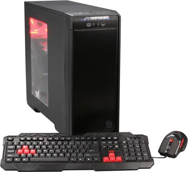 Main image of CyberpowerPC Desktop PC Gamer Xtreme H880 GXH880 Intel Core i7-4790 8GB DDR3 1TB HDD NVIDIA GeForce GTX 750 1GB Windows 8.1 64-bit