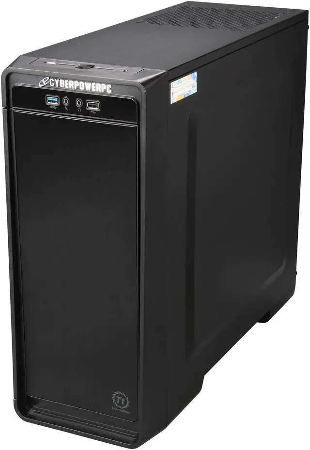 Alt view image 3 of 9 - CyberpowerPC Desktop PC Gamer Xtreme H880 GXH880 Intel Core i7-4790 8GB DDR3 1TB HDD NVIDIA GeForce GTX 750 1GB Windows 8.1 64-bit