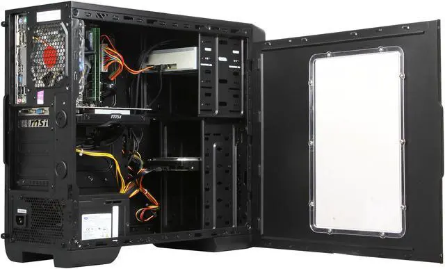 Alt view image 5 of 9 - CyberpowerPC Desktop PC Gamer Xtreme H880 GXH880 Intel Core i7-4790 8GB DDR3 1TB HDD NVIDIA GeForce GTX 750 1GB Windows 8.1 64-bit