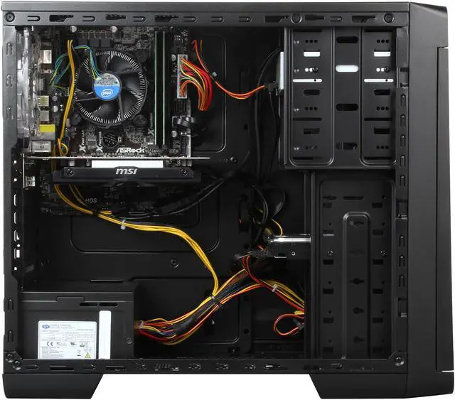 Alt view image 6 of 9 - CyberpowerPC Desktop PC Gamer Xtreme H880 GXH880 Intel Core i7-4790 8GB DDR3 1TB HDD NVIDIA GeForce GTX 750 1GB Windows 8.1 64-bit