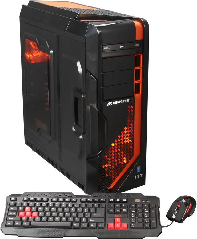 Main image of CyberpowerPC Desktop PC Zeus EVO Thunder 360LQ Intel Core i7-4790K 16GB DDR3 2TB HDD AMD Radeon R9 270X 2GB Windows 7 Home Premium 64-Bit