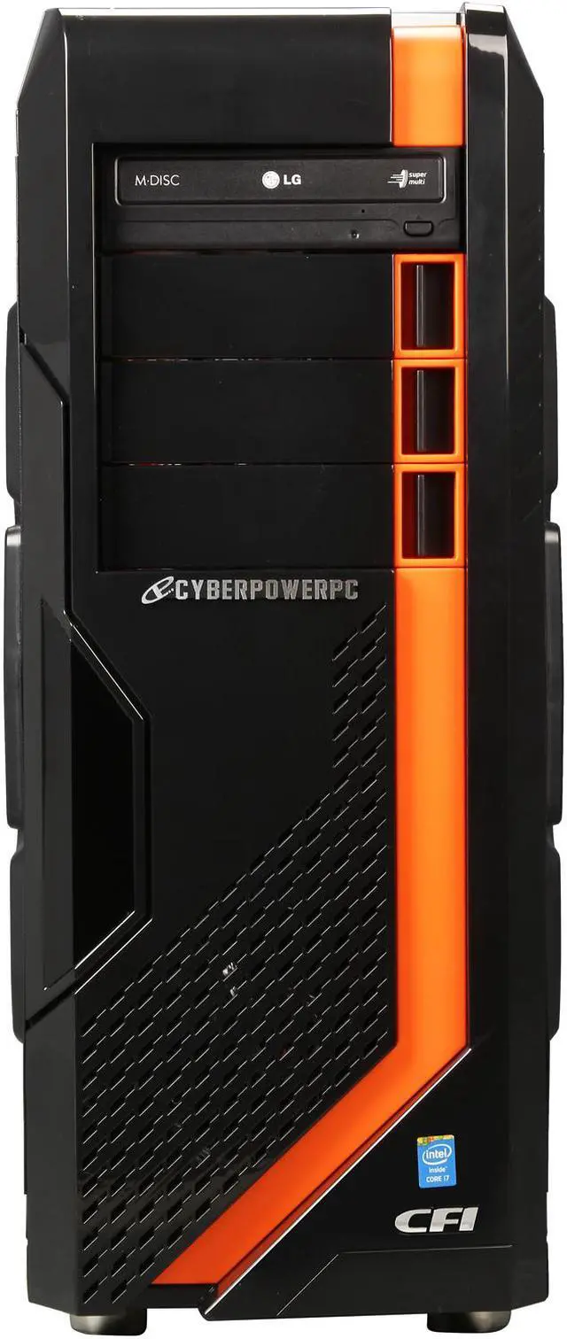 Alt view image 2 of 9 - CyberpowerPC Desktop PC Zeus EVO Thunder 360LQ Intel Core i7-4790K 16GB DDR3 2TB HDD AMD Radeon R9 270X 2GB Windows 7 Home Premium 64-Bit