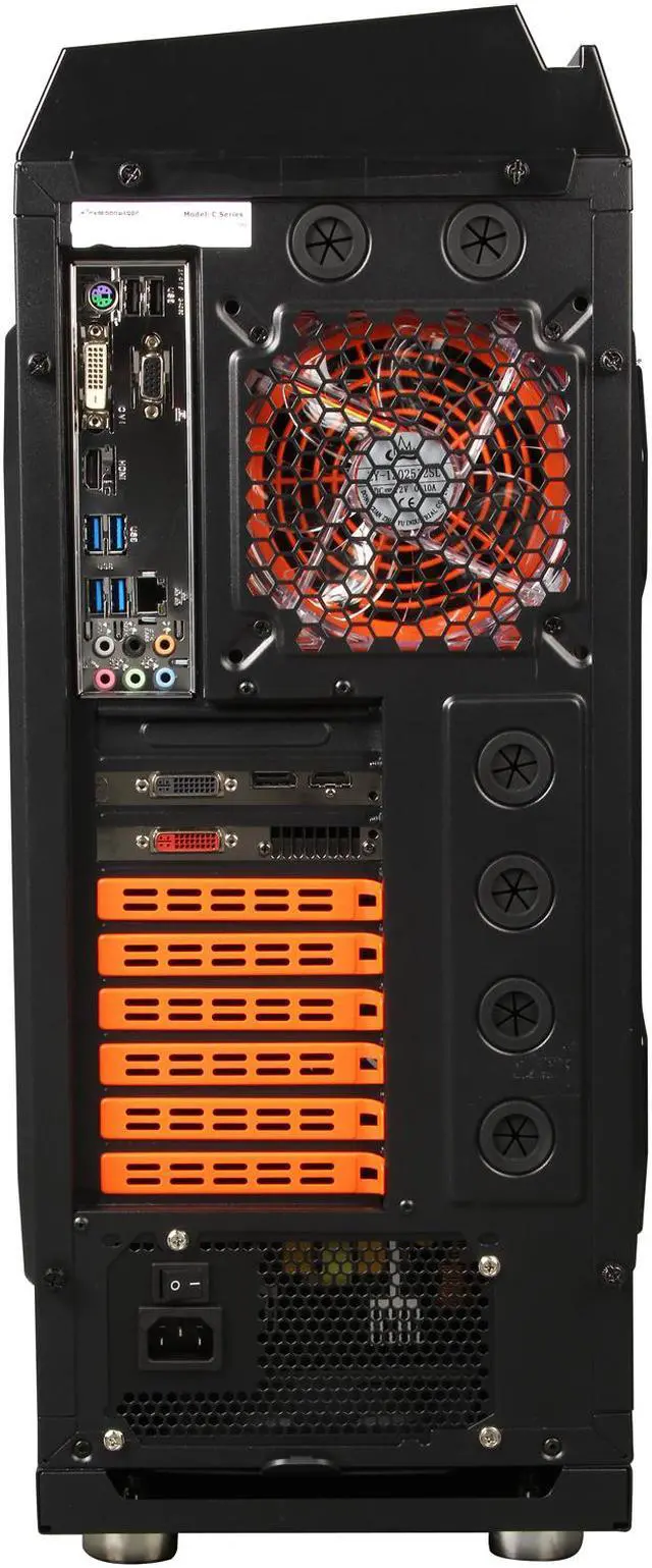 Alt view image 5 of 9 - CyberpowerPC Desktop PC Zeus EVO Thunder 360LQ Intel Core i7-4790K 16GB DDR3 2TB HDD AMD Radeon R9 270X 2GB Windows 7 Home Premium 64-Bit