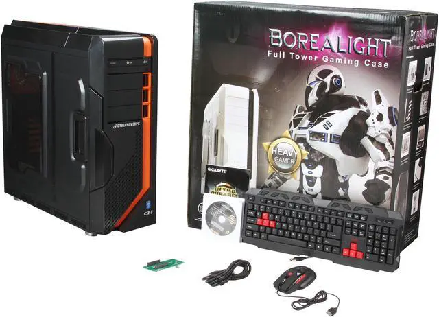 Alt view image 9 of 9 - CyberpowerPC Desktop PC Zeus EVO Thunder 360LQ Intel Core i7-4790K 16GB DDR3 2TB HDD AMD Radeon R9 270X 2GB Windows 7 Home Premium 64-Bit