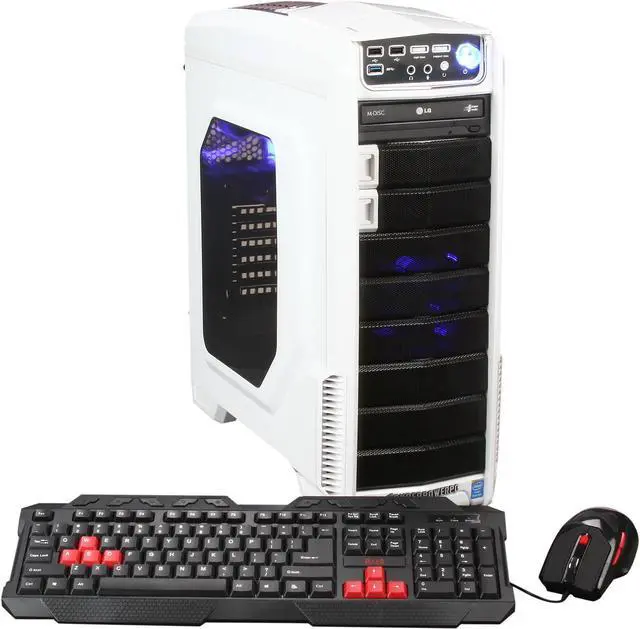 Main image of CyberpowerPC Desktop PC Gamer Xtreme P100 Intel Pentium G3258 4GB DDR3 500GB HDD AMD Radeon R5 230 1GB Windows 8.1 64-Bit