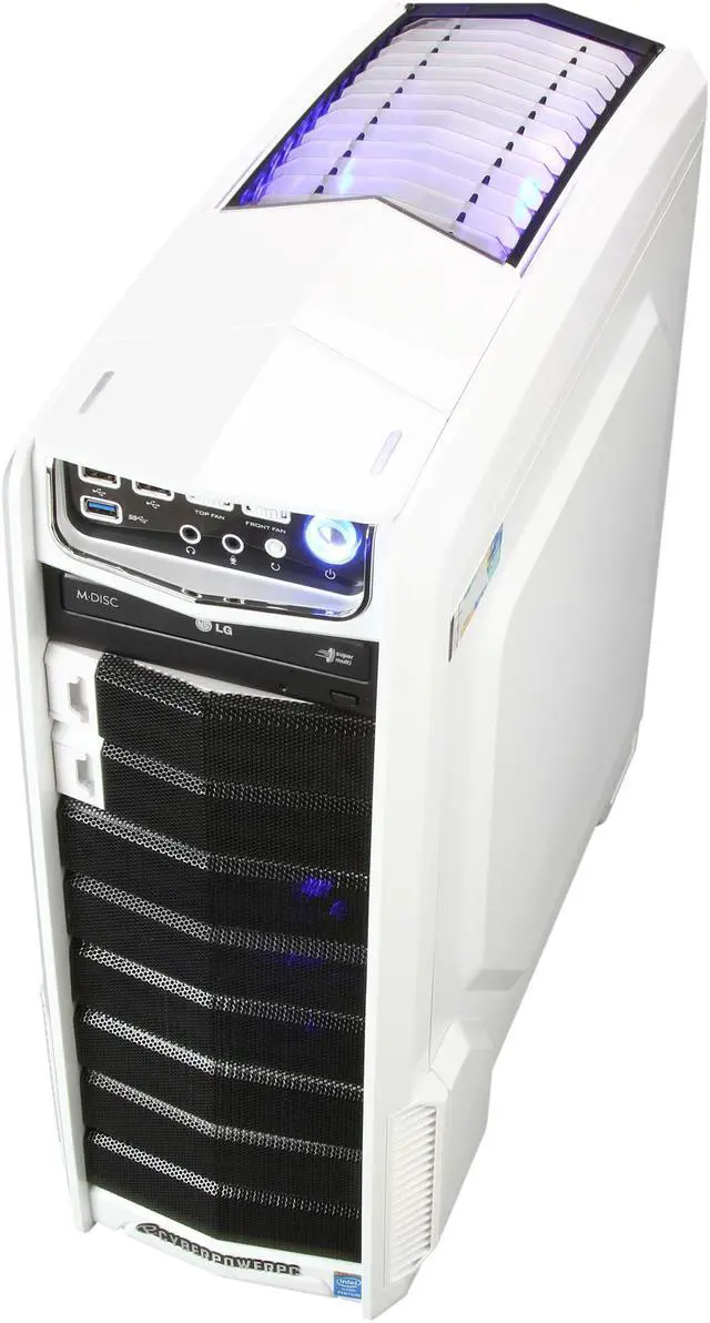 Alt view image 8 of 10 - CyberpowerPC Desktop PC Gamer Xtreme P100 Intel Pentium G3258 4GB DDR3 500GB HDD AMD Radeon R5 230 1GB Windows 8.1 64-Bit