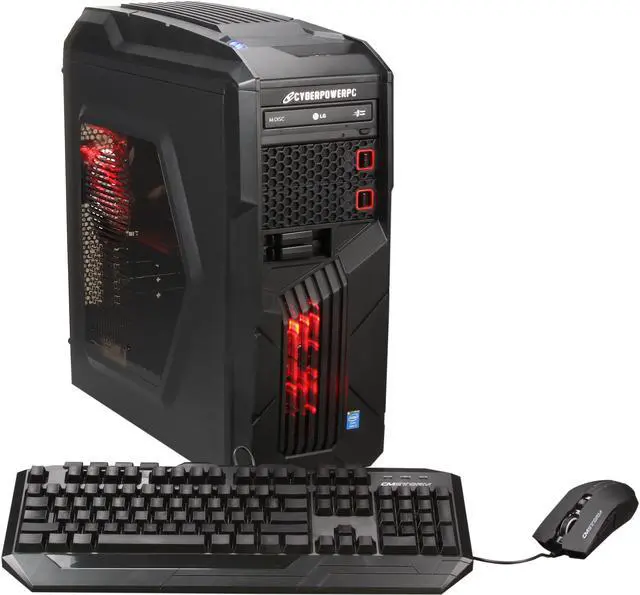 Main image of CyberpowerPC Desktop PC Gamer Xtreme 1395 Intel Core i7-5820K 16GB DDR4 1TB HDD NVIDIA GeForce GTX 750 1 GB Windows 8.1 64-Bit