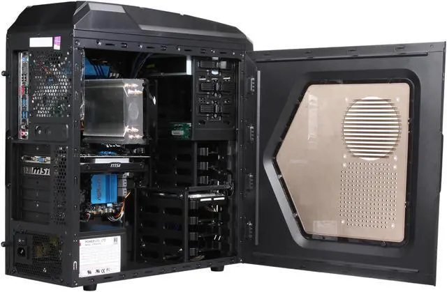 Alt view image 5 of 9 - CyberpowerPC Desktop PC Gamer Xtreme 1395 Intel Core i7-5820K 16GB DDR4 1TB HDD NVIDIA GeForce GTX 750 1 GB Windows 8.1 64-Bit