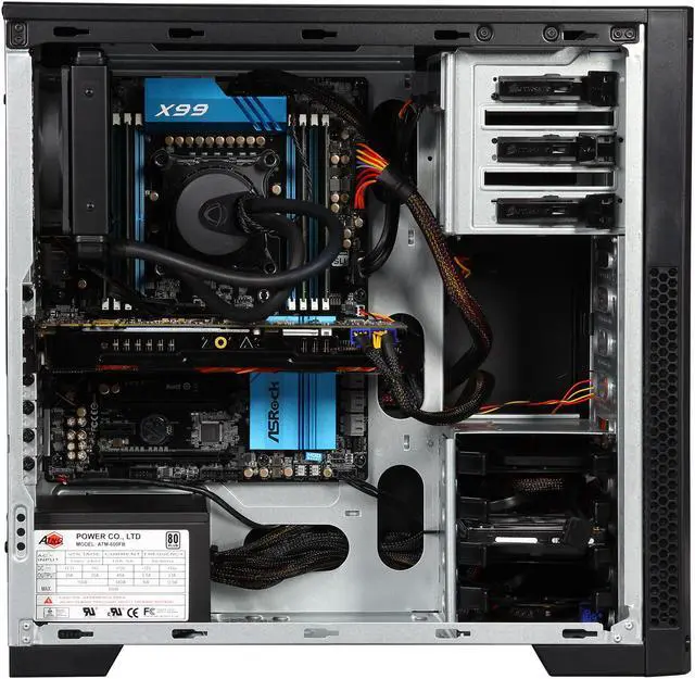Alt view image 6 of 9 - CyberpowerPC Desktop PC Reaper 250LQ Intel Core i7-5820K 16GB DDR4 2TB HDD NVIDIA GeForce GTX 780 3 GB Windows 8.1 64-Bit