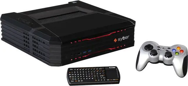 Main image of SYBER Desktop PC Syber VAPOR A-B AMD Athlon X4 840 4GB DDR3 500GB HDD AMD Radeon R9 270 2 GB Windows 8.1 64-Bit