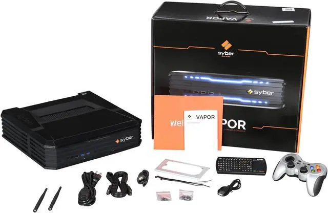 Alt view image 8 of 8 - SYBER Desktop PC Syber VAPOR A-B AMD Athlon X4 840 4GB DDR3 500GB HDD AMD Radeon R9 270 2 GB Windows 8.1 64-Bit