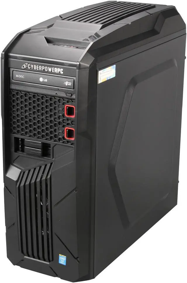 Alt view image 3 of 9 - CyberpowerPC Desktop PC Gamer Xtreme H245 Intel Core i7-4790K 16GB DDR3 2TB HDD AMD Radeon R9 270 2 GB Windows 8.1 64-Bit