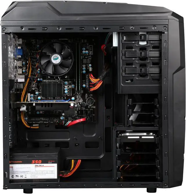 Alt view image 7 of 9 - CyberpowerPC Desktop PC Gamer Ultra 2202 (GU2202) AMD FX-Series FX-8320 (3.50 GHz) 8 GB DDR3 1 TB HDD AMD Radeon R7 250 2 GB Windows 10 Home 64-Bit