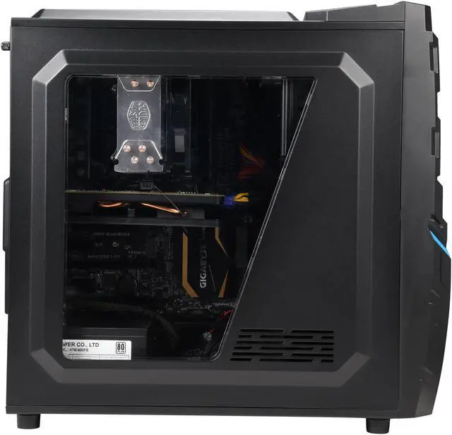 Alt view image 4 of 9 - CyberpowerPC Gamer Xtreme 1502 (GX1502) Desktop PCIntel Core i7 5820K (3.30GHz) 8GB DDR4 1TB HDD 120GB SSD Windows 8.1 64-bit