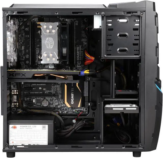 Alt view image 6 of 9 - CyberpowerPC Gamer Xtreme 1502 (GX1502) Desktop PCIntel Core i7 5820K (3.30GHz) 8GB DDR4 1TB HDD 120GB SSD Windows 8.1 64-bit