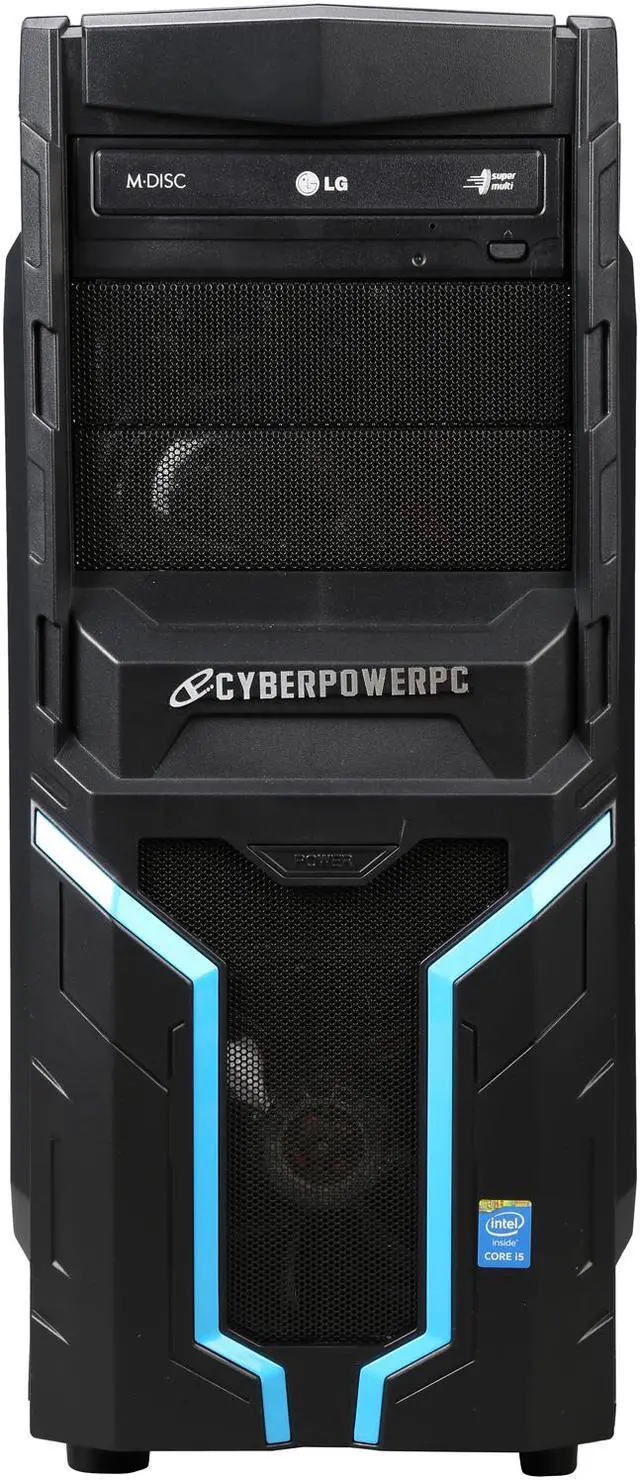 Alt view image 2 of 9 - CyberpowerPC Desktop PC Gamer Xtreme H818LQ (GXH818LQ) Intel Core i5-4690K 16GB DDR3 1TB HDD NVIDIA GeForce GTX 970 4 GB Windows 8.1 64-Bit