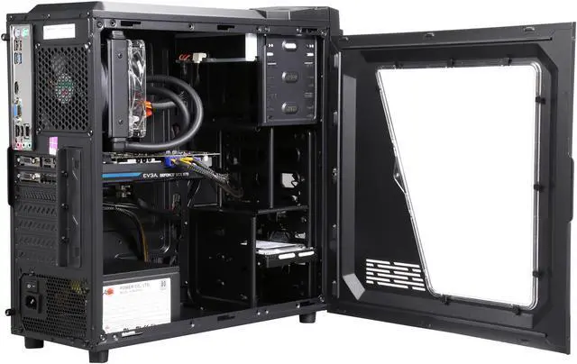 Alt view image 5 of 9 - CyberpowerPC Desktop PC Gamer Xtreme H818LQ (GXH818LQ) Intel Core i5-4690K 16GB DDR3 1TB HDD NVIDIA GeForce GTX 970 4 GB Windows 8.1 64-Bit