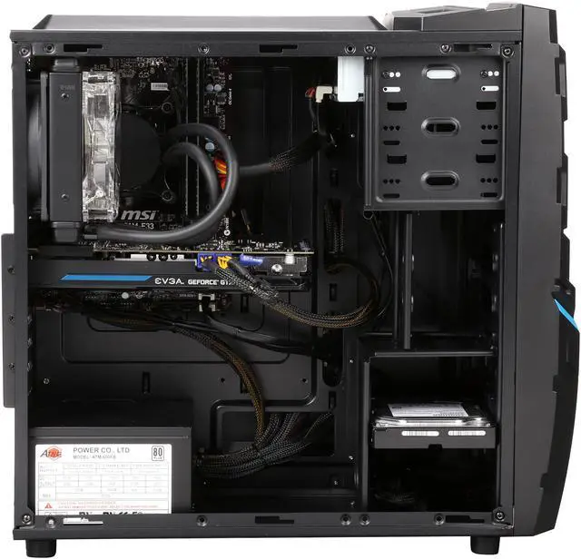 Alt view image 6 of 9 - CyberpowerPC Desktop PC Gamer Xtreme H818LQ (GXH818LQ) Intel Core i5-4690K 16GB DDR3 1TB HDD NVIDIA GeForce GTX 970 4 GB Windows 8.1 64-Bit