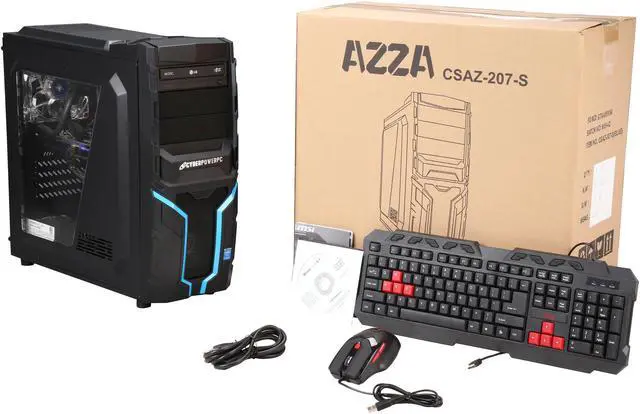 Alt view image 9 of 9 - CyberpowerPC Desktop PC Gamer Xtreme H818LQ (GXH818LQ) Intel Core i5-4690K 16GB DDR3 1TB HDD NVIDIA GeForce GTX 970 4 GB Windows 8.1 64-Bit