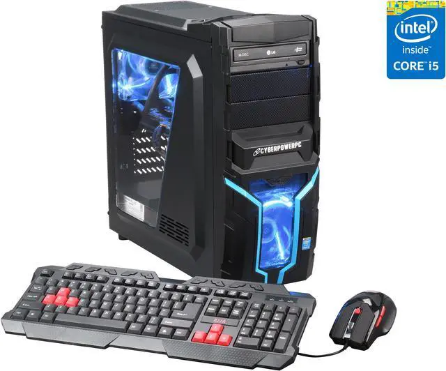 Main image of CyberpowerPC Desktop PC Gamer Xtreme H818LQ (GXH818LQ) Intel Core i5-4690K 16GB DDR3 1TB HDD NVIDIA GeForce GTX 970 4 GB Windows 8.1 64-Bit