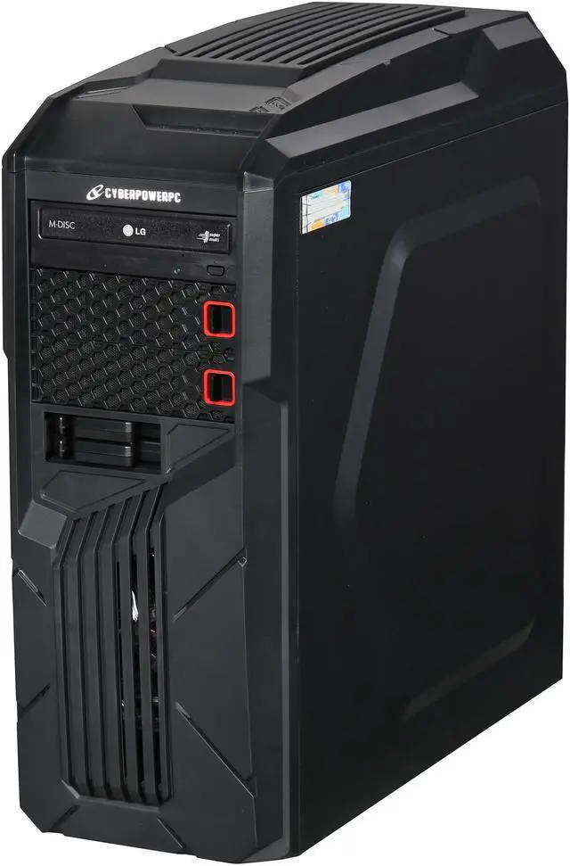 Alt view image 3 of 9 - CyberpowerPC Desktop PC Gamer Xtreme H170 Intel Core i5-4460 8GB DDR3 500GB HDD NVIDIA GeForce GTX 960 2 GB Windows 8.1 64-Bit