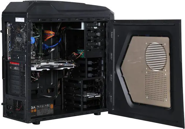 Alt view image 5 of 9 - CyberpowerPC Desktop PC Gamer Xtreme H170 Intel Core i5-4460 8GB DDR3 500GB HDD NVIDIA GeForce GTX 960 2 GB Windows 8.1 64-Bit