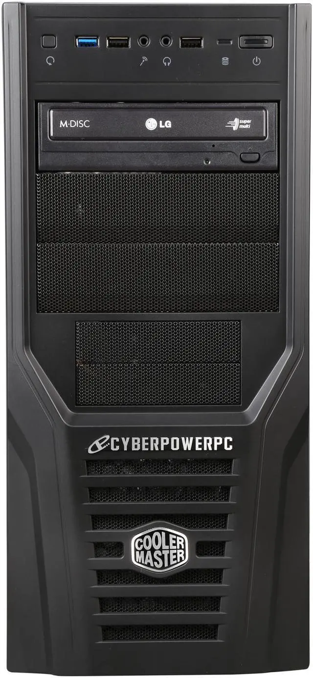 Alt view image 2 of 9 - CyberpowerPC Desktop PC Stealth Raider 265 Intel Core i7-4790 16GB DDR3 2TB HDD NVIDIA GeForce GTX 960 2 GB Windows 8.1 64-Bit