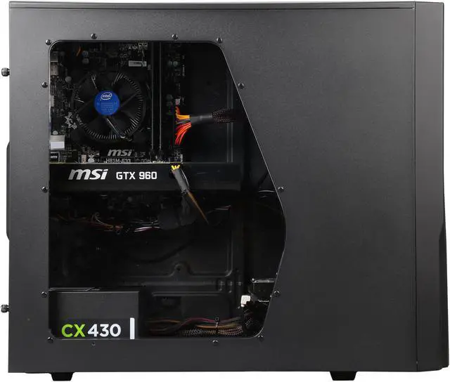 Alt view image 4 of 9 - CyberpowerPC Desktop PC Stealth Raider 265 Intel Core i7-4790 16GB DDR3 2TB HDD NVIDIA GeForce GTX 960 2 GB Windows 8.1 64-Bit