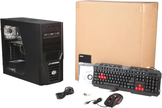 Alt view image 9 of 9 - CyberpowerPC Desktop PC Stealth Raider 265 Intel Core i7-4790 16GB DDR3 2TB HDD NVIDIA GeForce GTX 960 2 GB Windows 8.1 64-Bit
