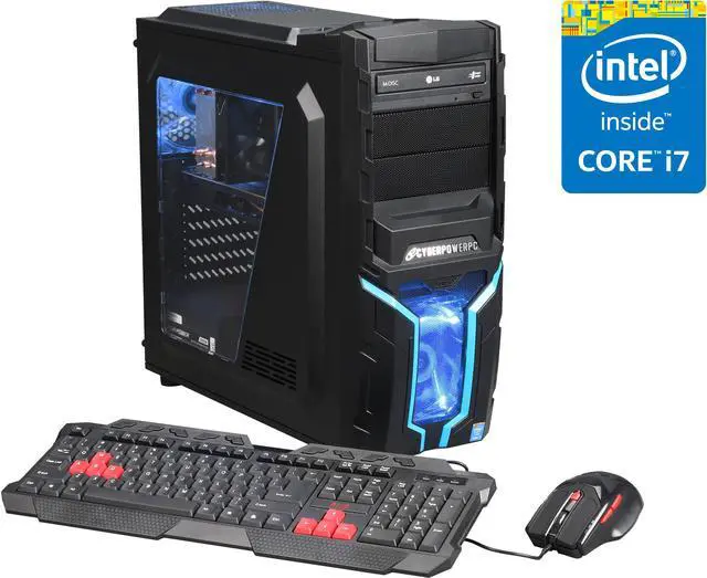 Main image of CyberpowerPC Desktop PC Gamer Xtreme 1507 Intel Core i7-5820K 8GB DDR4 1TB HDD 120GB SSD AMD Radeon R9 270 2GB Windows 8.1 64-Bit
