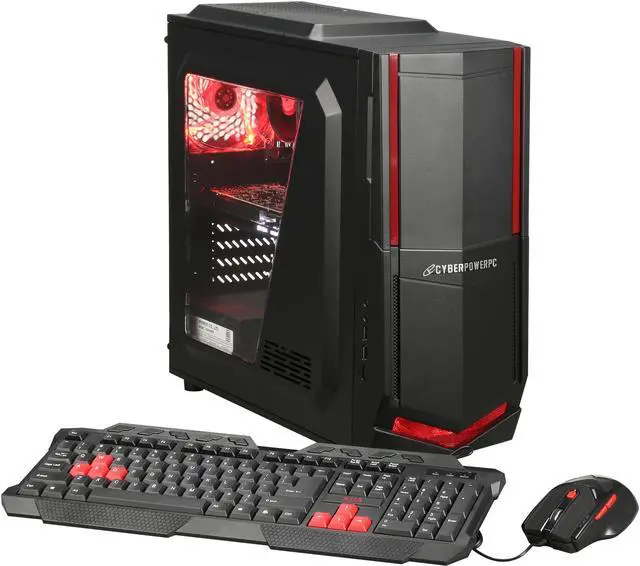 Main image of CyberpowerPC Desktop Computer Gamer Ultra 2211 AMD FX-Series FX-8320 (3.50GHz) 8GB DDR3 2TB HDD NVIDIA GeForce GTX 980 Ti 6GB Windows 8.1 64-Bit