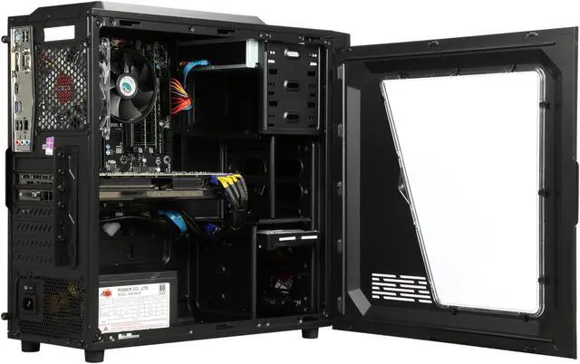 Alt view image 5 of 9 - CyberpowerPC Desktop Computer Gamer Ultra 2211 AMD FX-Series FX-8320 (3.50GHz) 8GB DDR3 2TB HDD NVIDIA GeForce GTX 980 Ti 6GB Windows 8.1 64-Bit