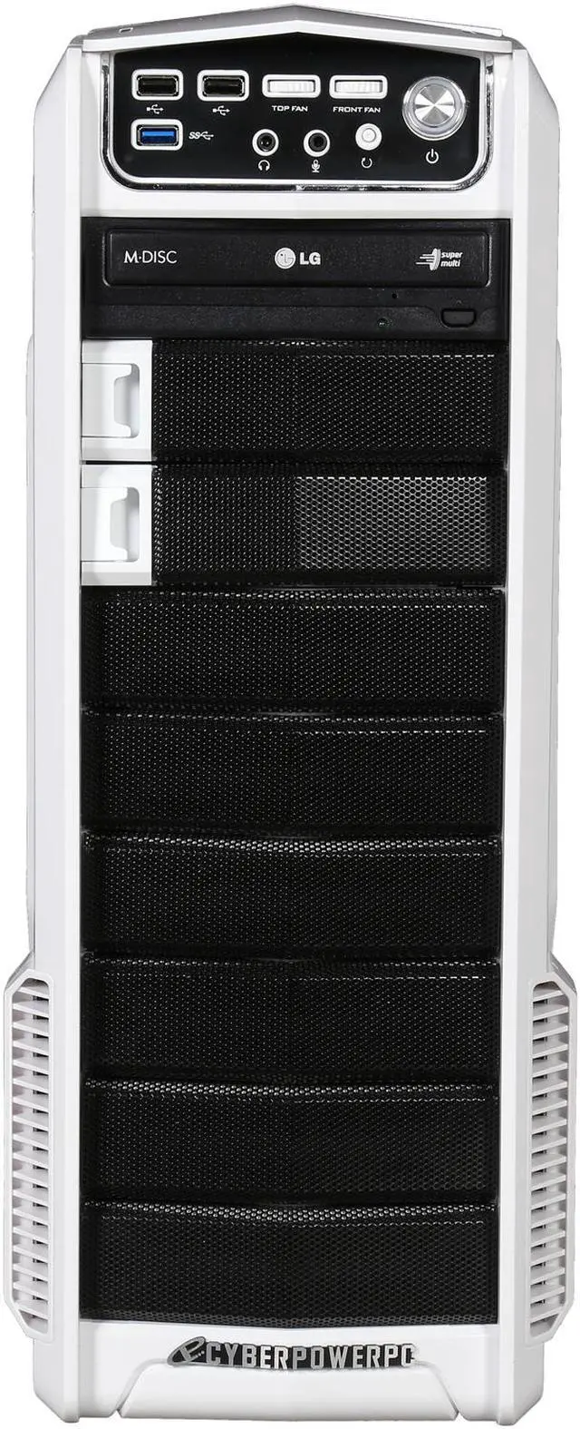 Alt view image 2 of 9 - CyberpowerPC Desktop Computer Gamer Ultra 2228 AMD FX-Series FX-6300 (3.50GHz) 8GB DDR3 1TB HDD AMD Radeon R7 360 2GB Windows 10 Home 64-bit