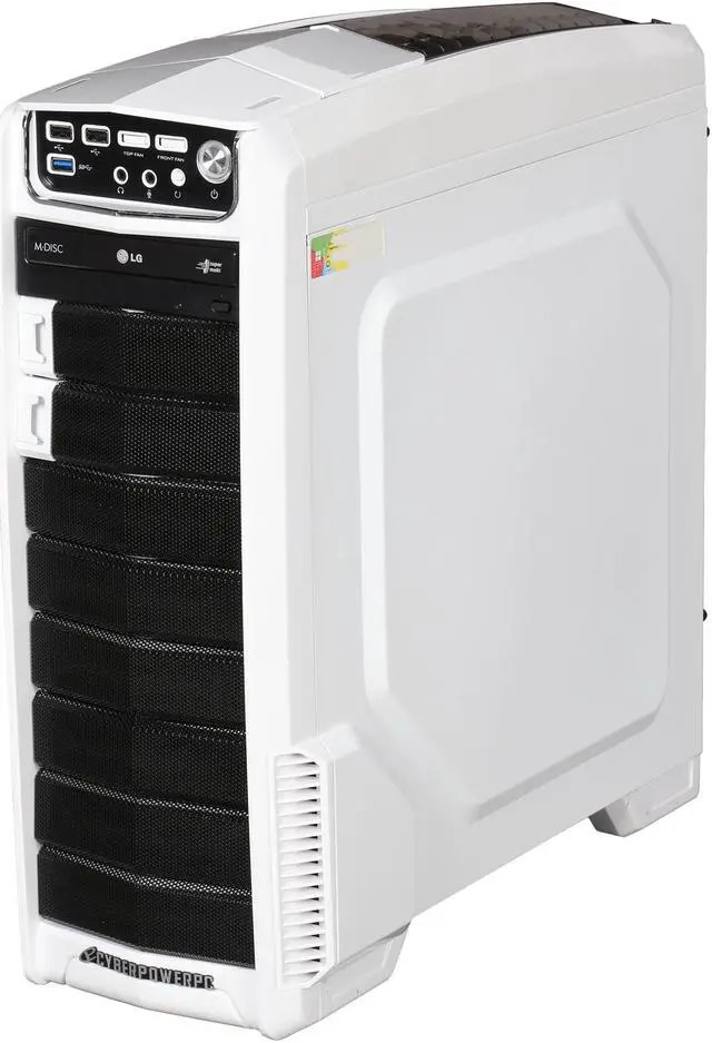 Alt view image 3 of 9 - CyberpowerPC Desktop Computer Gamer Ultra 2228 AMD FX-Series FX-6300 (3.50GHz) 8GB DDR3 1TB HDD AMD Radeon R7 360 2GB Windows 10 Home 64-bit
