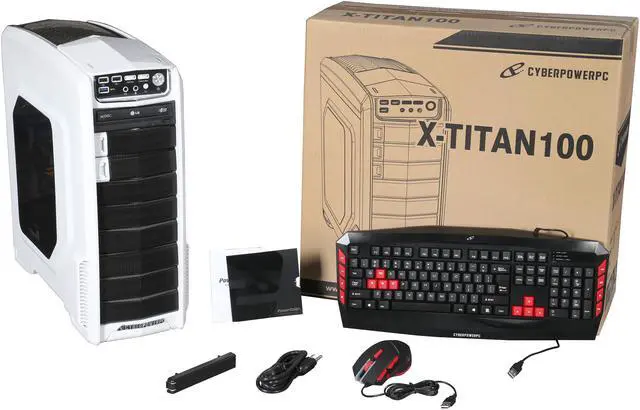 Alt view image 9 of 9 - CyberpowerPC Desktop Computer Gamer Ultra 2228 AMD FX-Series FX-6300 (3.50GHz) 8GB DDR3 1TB HDD AMD Radeon R7 360 2GB Windows 10 Home 64-bit